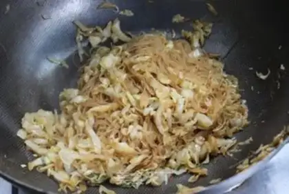 Make Shrimp-skin fan, casserole step 11
