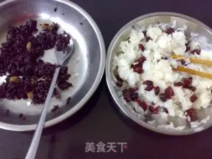 Make Pyramid rice step 0