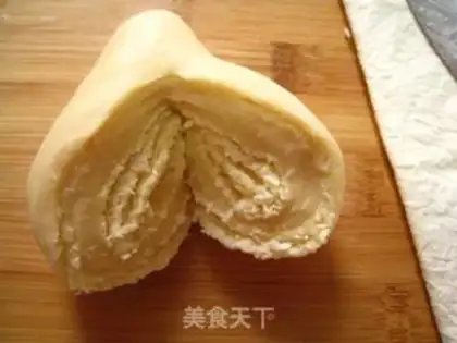 Make Heart-shaped coconut bread step 13