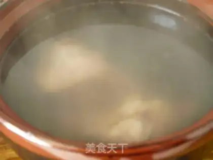 Make The ginseng mushroom soup step 4