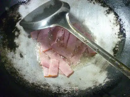 Make Bacon fried watermelon step 4