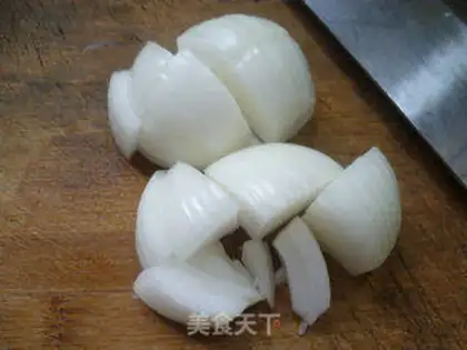 Make White onions step 2