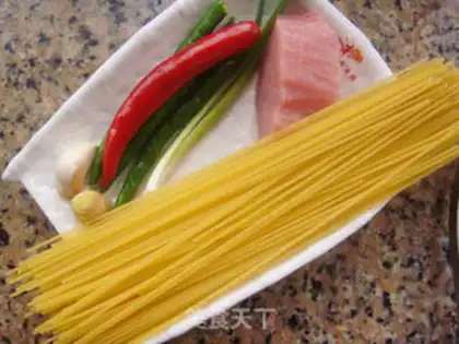 Make Spilled pasta step 0