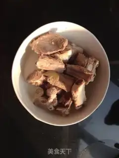Make Apricot mushroom potato ribs step 0