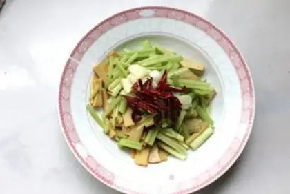 Make Celery and beans step 5