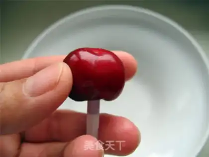 Make Sugar cherries step 1