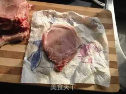 Make No fried chops step 0