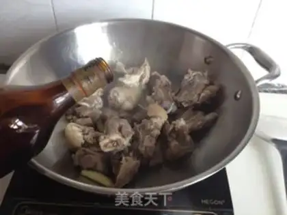 Make Potato and lamb step 1