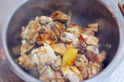 Make Dry pan ribs step 4