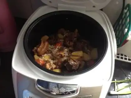 Make Potato and lamb step 8