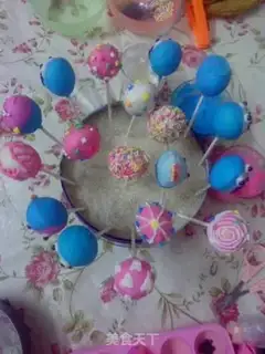 Make Lollipop cake step 19