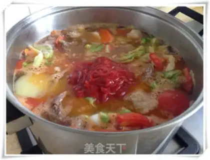 Make Tomato oxen soup step 11
