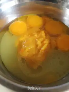 Make The orange twilight cake step 3