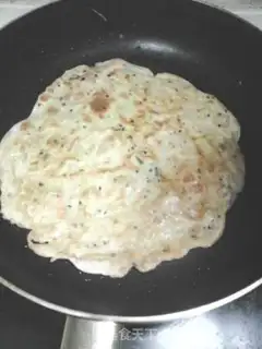 Make Egg ham pancakes step 5