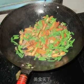 Make Garlic tofu fried meat step 7