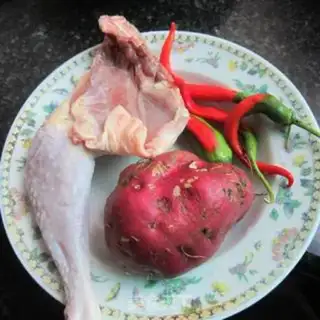 Make Watermelon and chicken legs step 0