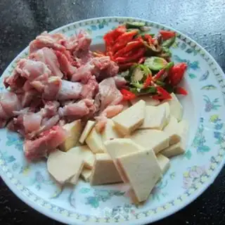 Make Watermelon and chicken legs step 1