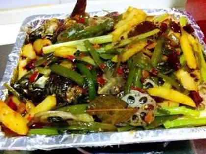 Make Chongqing fish step 12