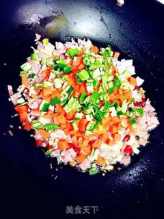 Make Bacon fried rice step 10