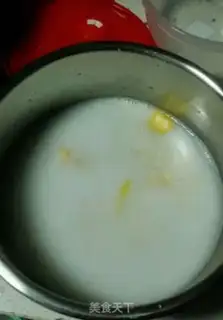 Make Milky corn soup step 4