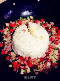 Make Bacon fried rice step 11