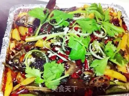 Make Chongqing fish step 15