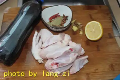 Make Lemon cola wings step 0