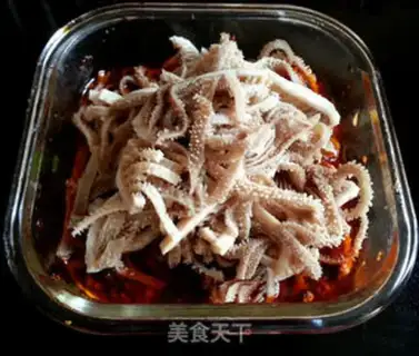 Make The red-oiled cow leaves step 6