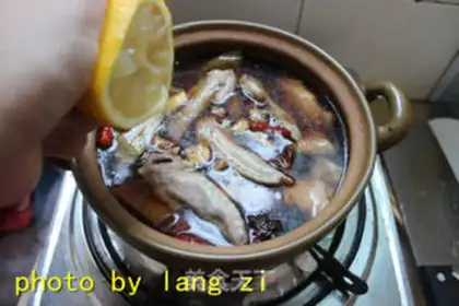 Make Lemon cola wings step 6