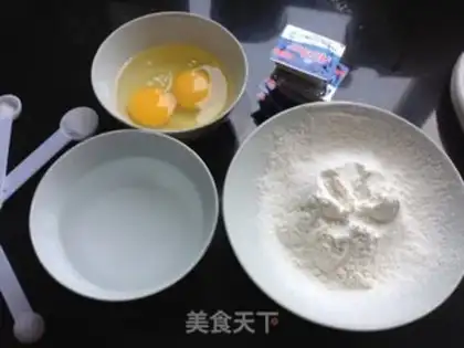 Make Orange cream puff step 0