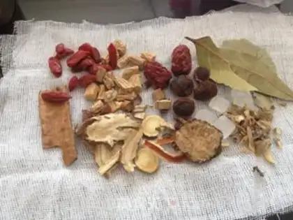 Make Horse rib tea step 0