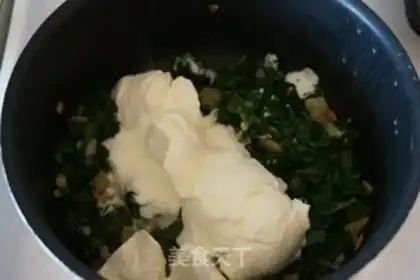Make American cheese spinach step 2