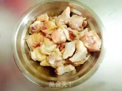 Make Xinjiang chicken step 2