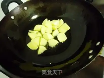 Make Xinjiang chicken step 4