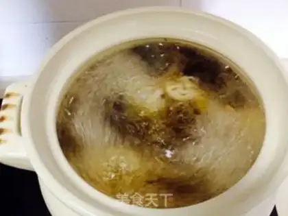 Make Horse rib tea step 10