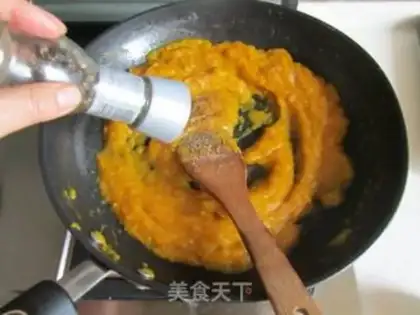 Make Pumpkin sauce and doll food step 7