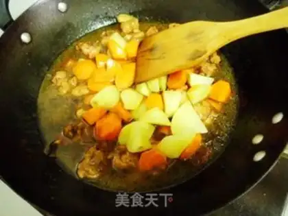 Make Xinjiang chicken step 9