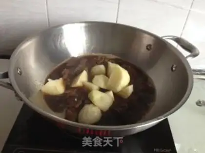 Make Breathed potato stew ribs step 5