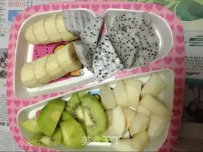 Make A fruit hotpot step 1