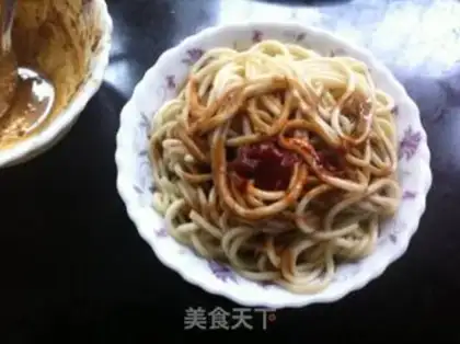 Make Hot dry noodles step 11
