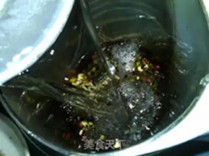 Make Five-coloured soybeans step 3