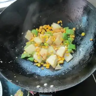 Make Corn and potatoes step 4
