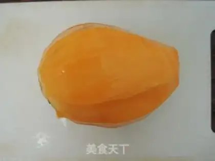 Make Coconut mango cape step 1