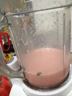 Make Watermelon red-tree milkshake step 3