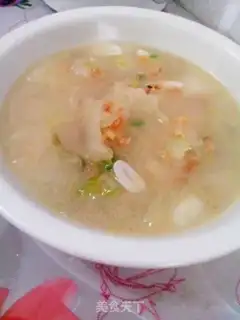 Make Seameat melon soup step 6