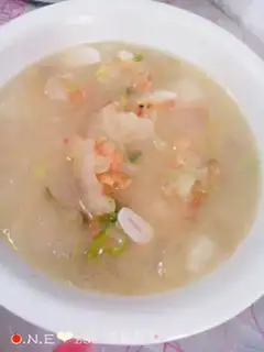 Make Seameat melon soup step 7