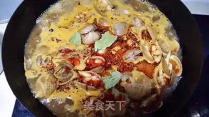 Make Spicy clams step 4