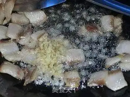 Make Dry bean horn evaporation noodles step 4