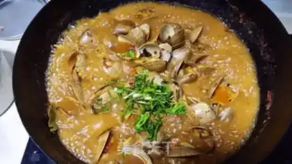 Make Spicy clams step 7