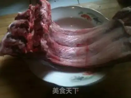 Make High-up ribs step 0
